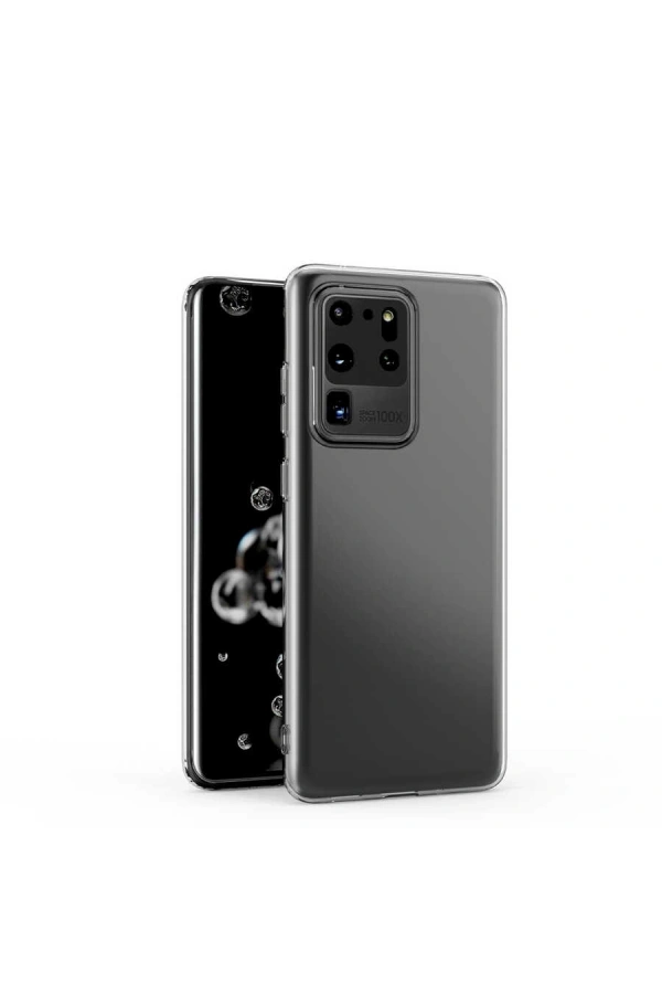 Galaxy S20 Ultra Kılıf Zore Kamera Korumalı Süper Silikon Kapak