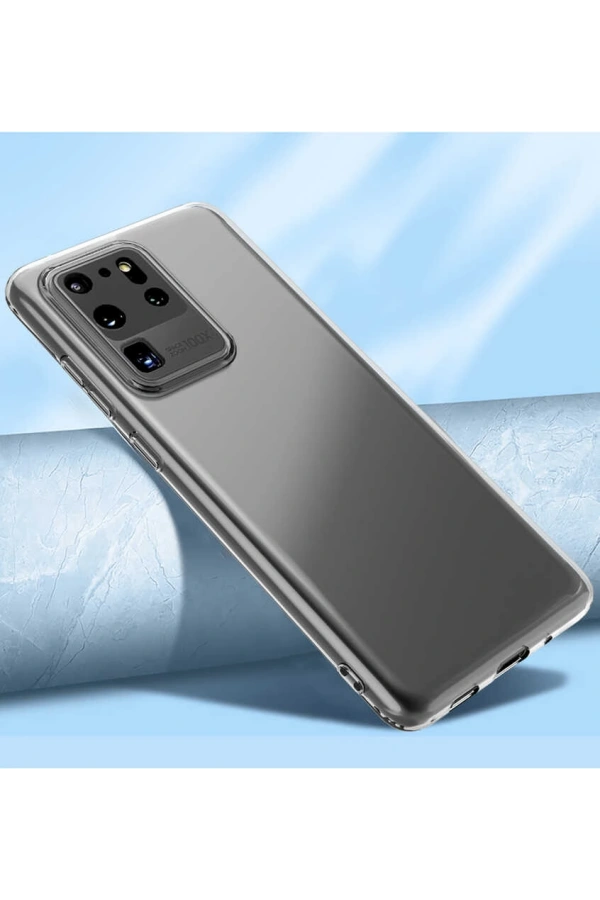 Galaxy S20 Ultra Kılıf Zore Kamera Korumalı Süper Silikon Kapak