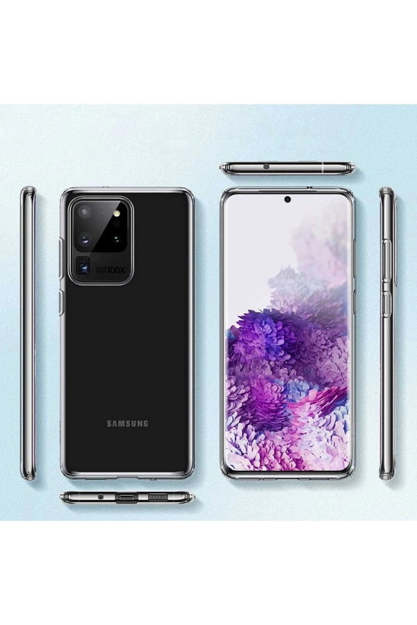 Galaxy S20 Ultra Kılıf Zore Süper Silikon Kapak