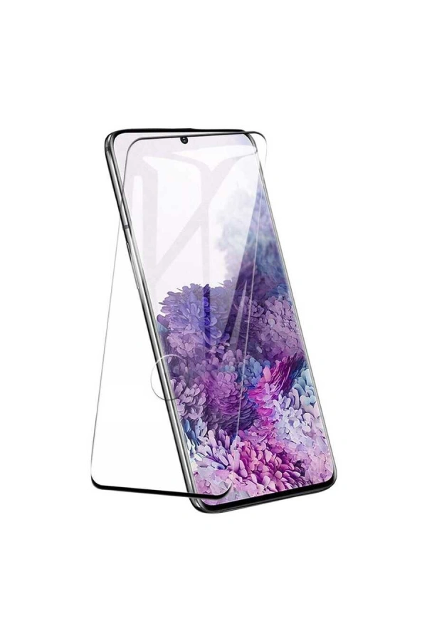 Galaxy S20 Ultra Zore Kavisli Full Yapışkanlı Cam Ekran Koruyucu