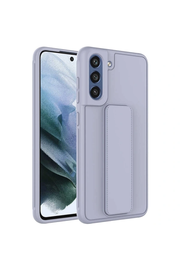 Galaxy S21 FE Kılıf Zore Qstand Kapak