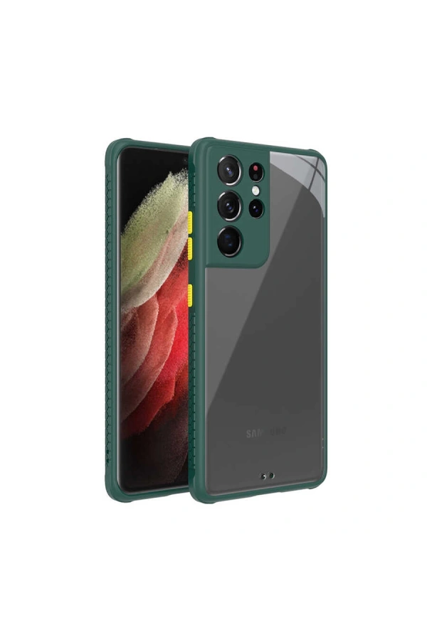Galaxy S21 Ultra Kılıf ​​Zore Kaff Kapak