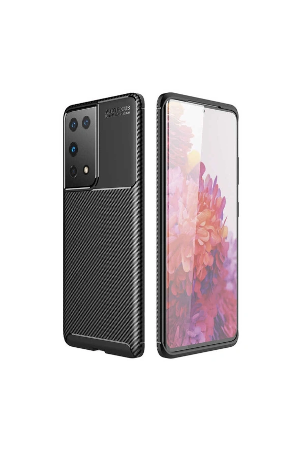 Galaxy S21 Ultra Kılıf Zore Negro Silikon Kapak