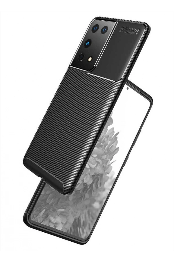 Galaxy S21 Ultra Kılıf Zore Negro Silikon Kapak