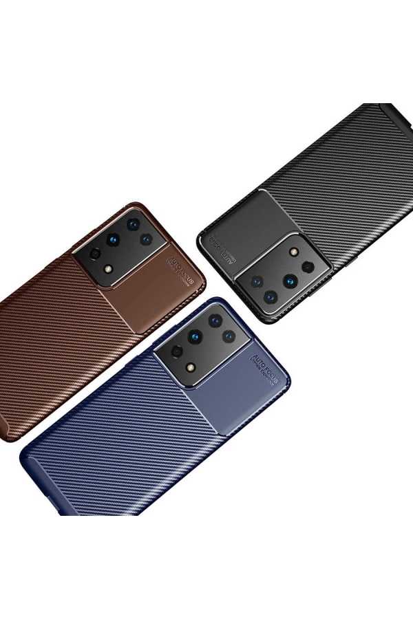 Galaxy S21 Ultra Kılıf Zore Negro Silikon Kapak