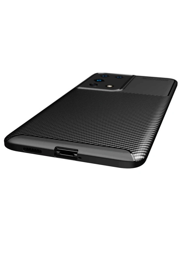Galaxy S21 Ultra Kılıf Zore Negro Silikon Kapak