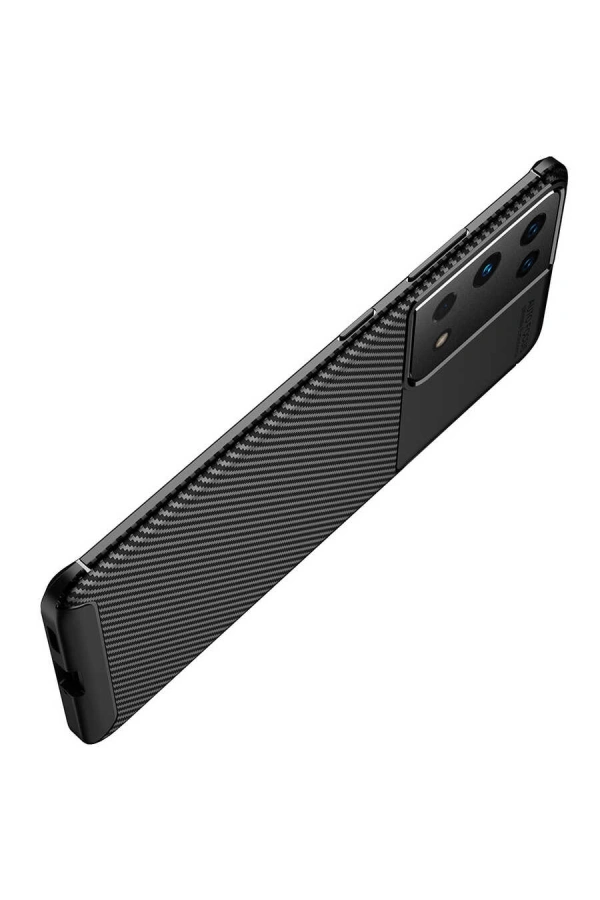 Galaxy S21 Ultra Kılıf Zore Negro Silikon Kapak