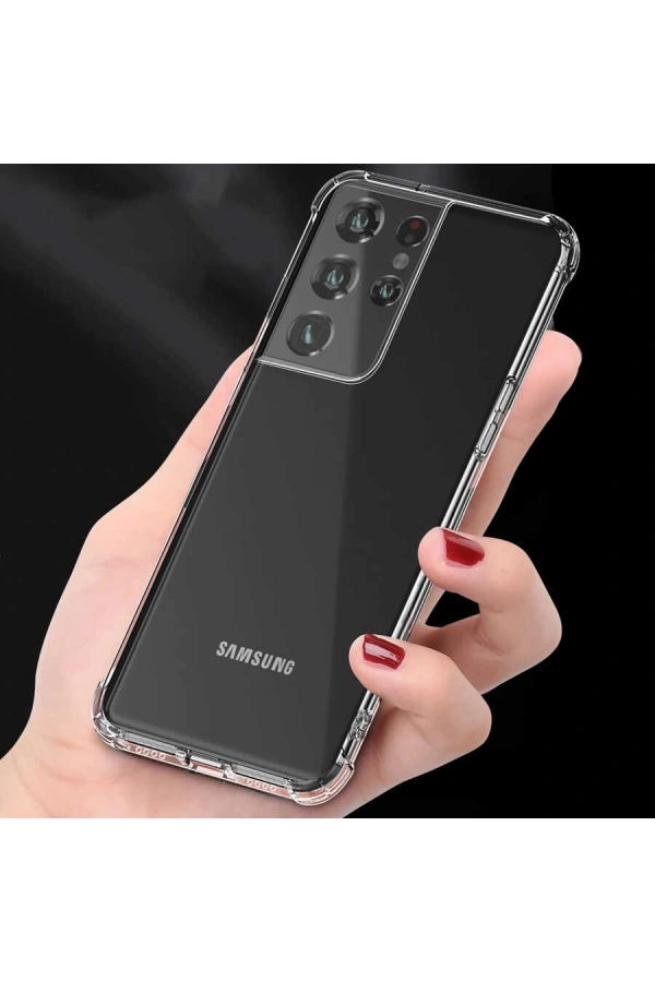 Galaxy S21 Ultra Kılıf Zore Nitro Anti Shock Silikon