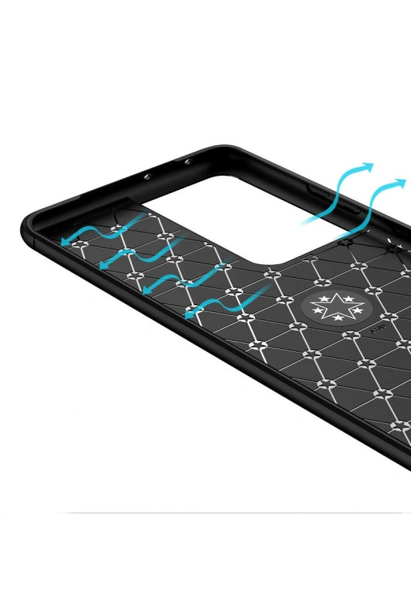 Galaxy S21 Ultra Kılıf Zore Ravel Silikon Kapak