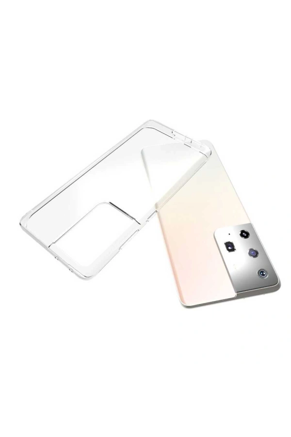 Galaxy S21 Ultra Kılıf Zore Süper Silikon Kapak