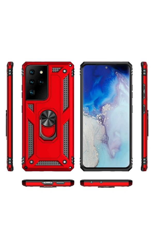 Galaxy S21 Ultra Kılıf Zore Vega Kapak