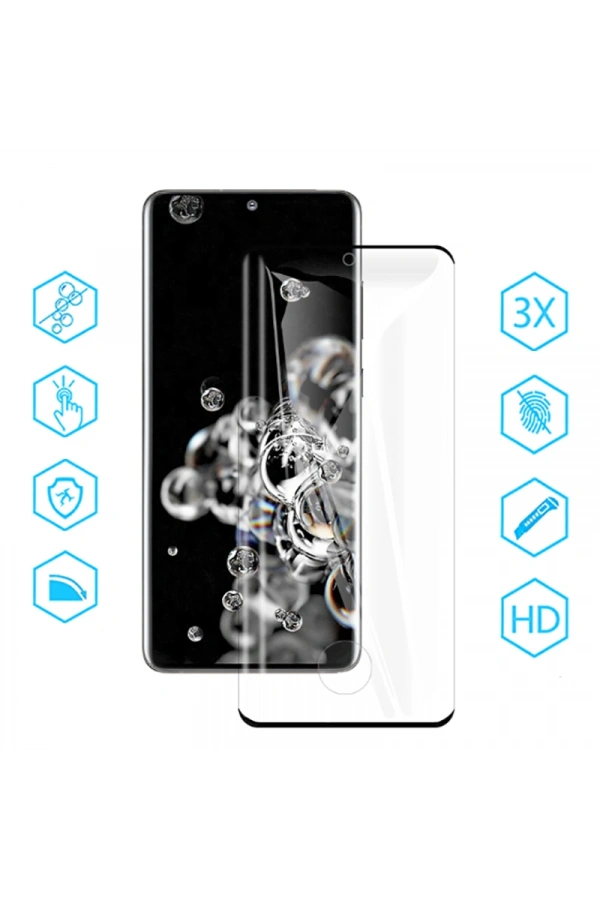 Galaxy S21 Ultra Zore Süper Pet Ekran Koruyucu Jelatin