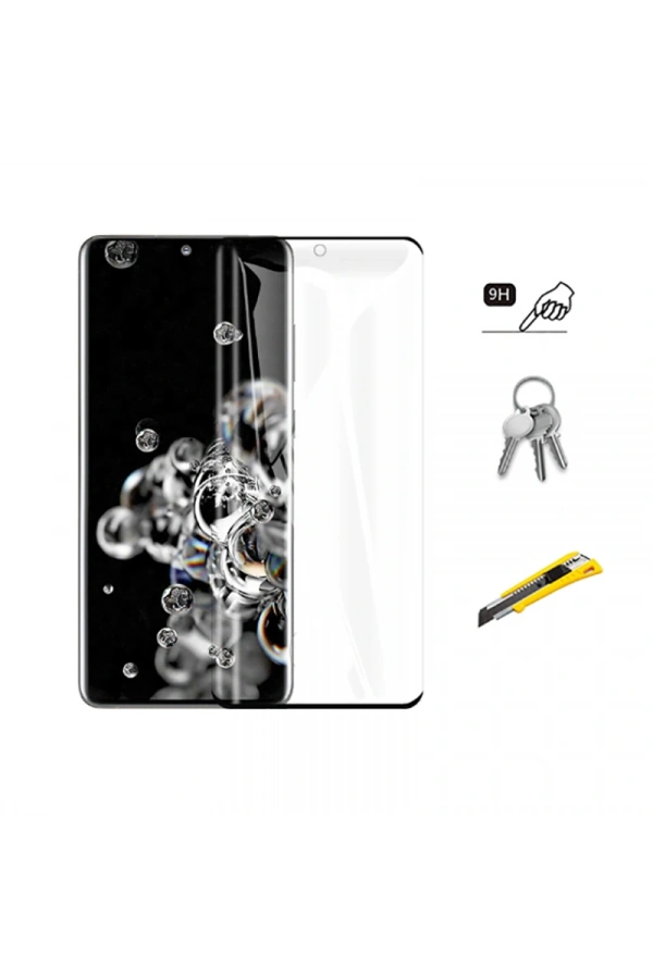 Galaxy S21 Ultra Zore Süper Pet Ekran Koruyucu Jelatin