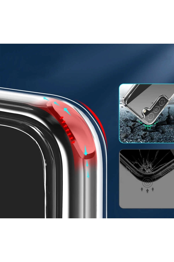 Galaxy S22 Kılıf Zore Forst Kapak