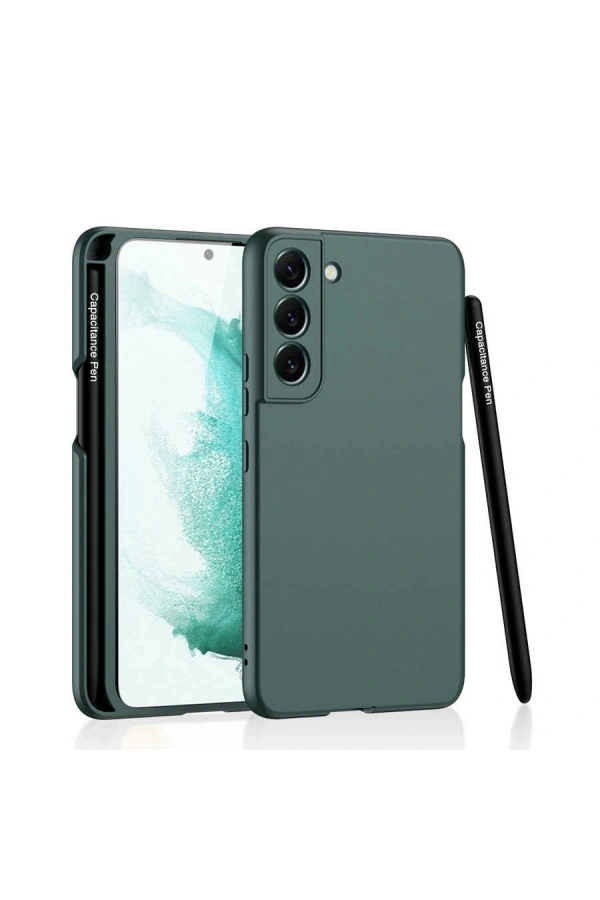 Galaxy S22 Kılıf Zore Kalemli Kıpta Kapak