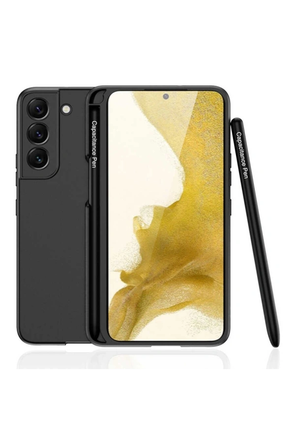 Galaxy S22 Kılıf Zore Kalemli Kıpta Kapak