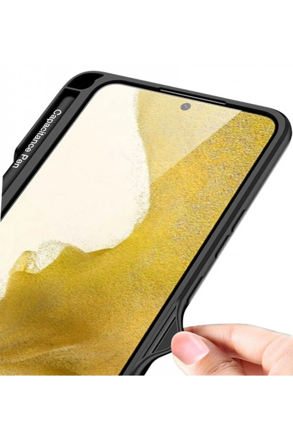 Galaxy S22 Kılıf Zore Kalemli Kıpta Kapak