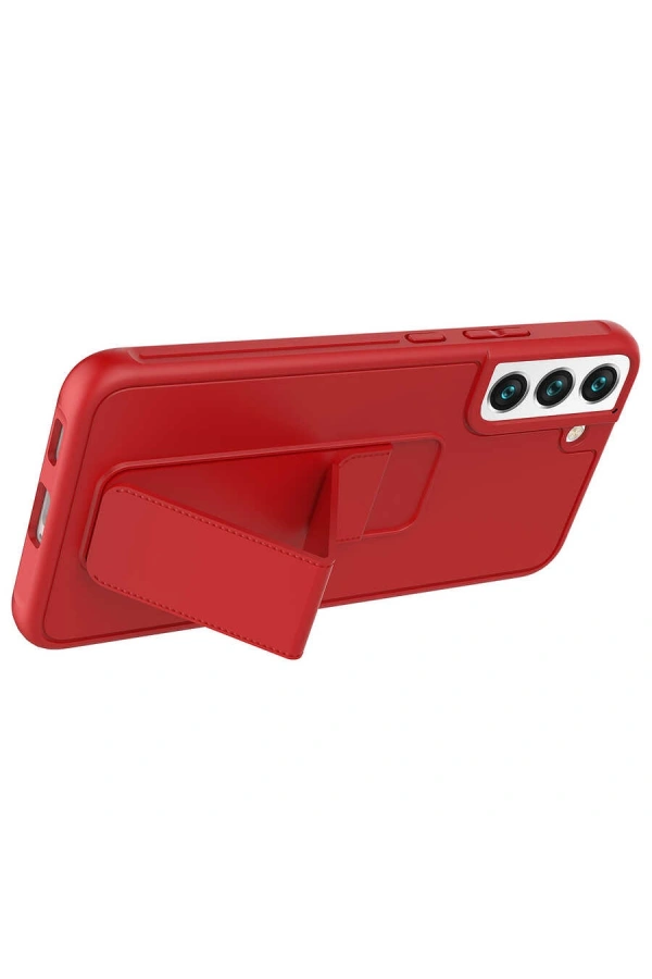 Galaxy S22 Kılıf Zore Qstand Kapak