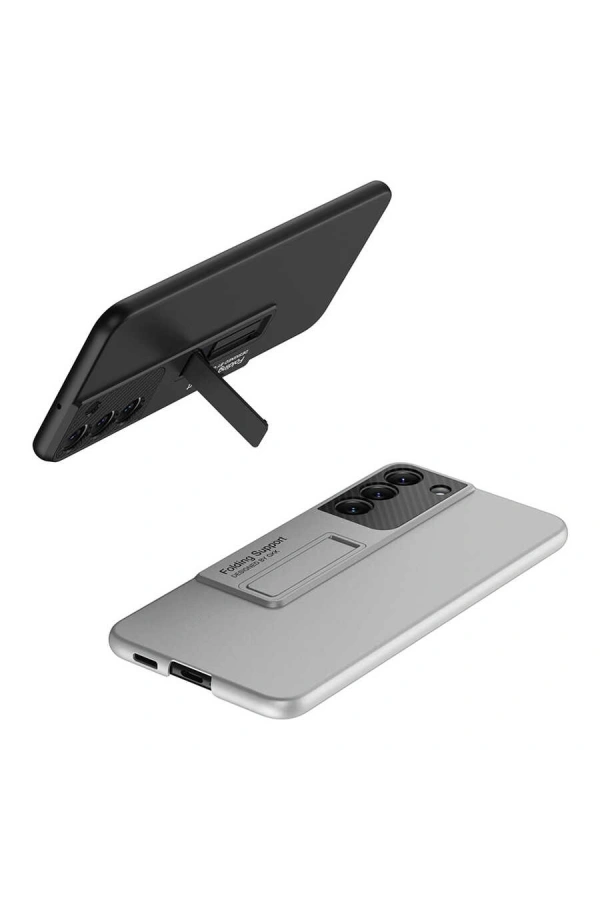 Galaxy S22 Kılıf Zore Standlı Ays Kapak