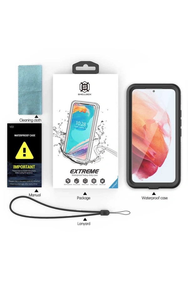 Galaxy S22 Plus Kılıf 1-1 Su Geçirmez Kılıf