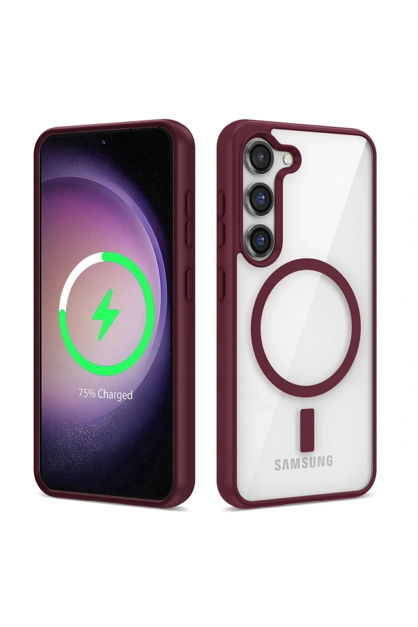 Galaxy S22 Plus Kılıf M-safe Wireless Şarj Özellikli Silikon Zore Ege Kapak