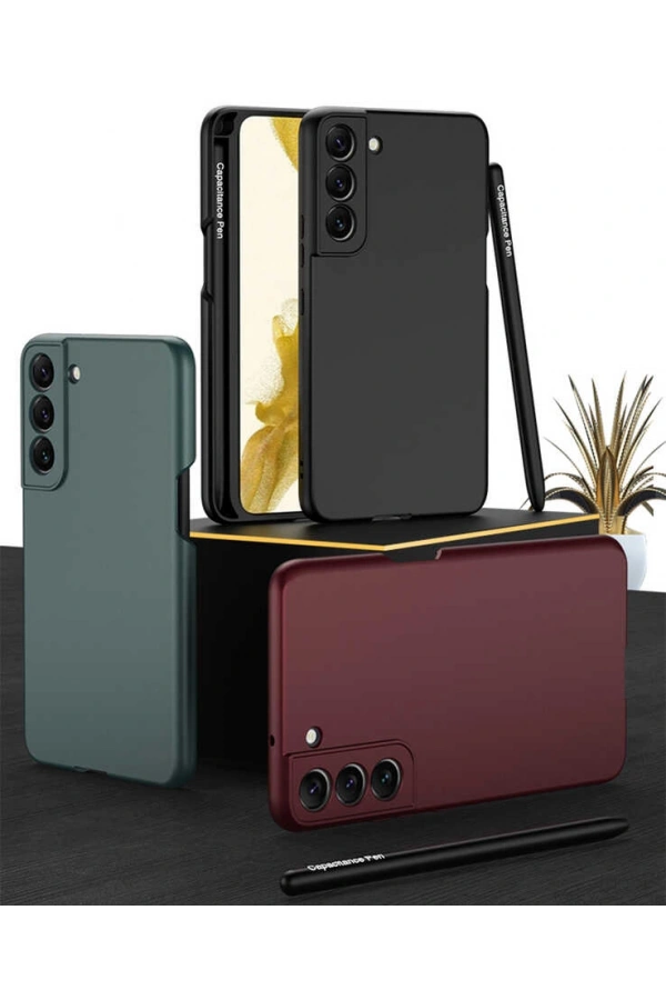 Galaxy S22 Plus Kılıf Zore Kalemli Kıpta Kapak