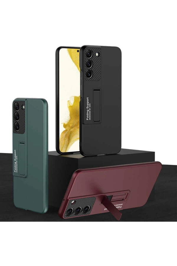 Galaxy S22 Plus Kılıf Zore Standlı Ays Kapak