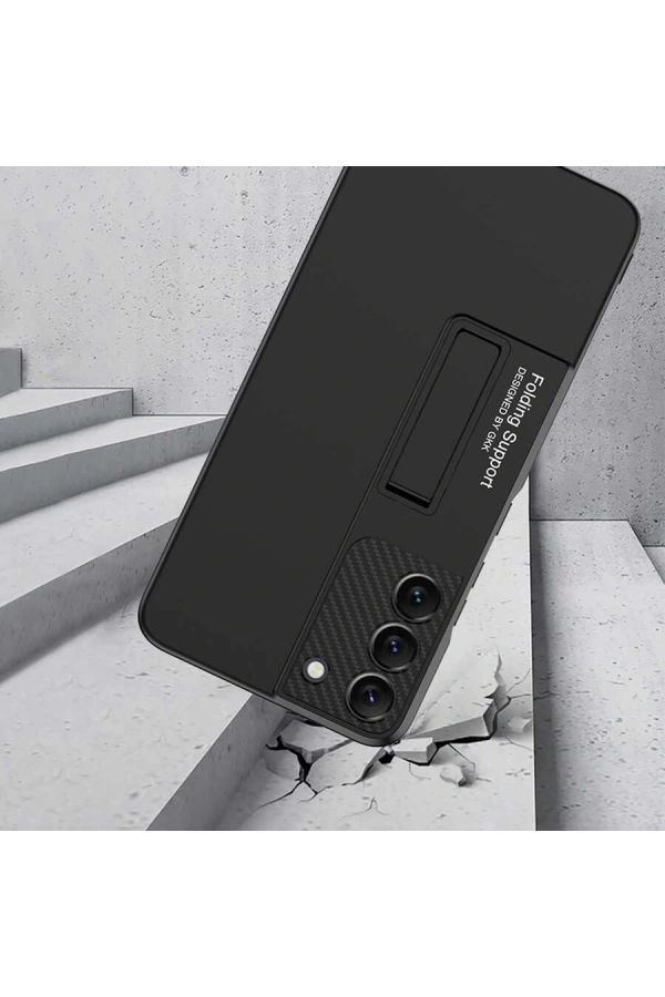 Galaxy S22 Plus Kılıf Zore Standlı Ays Kapak