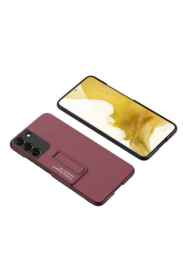 Galaxy S22 Plus Kılıf Zore Standlı Ays Kapak