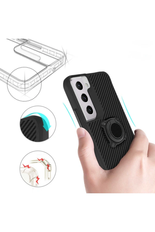 Galaxy S22 Plus Kılıf Zore Timo Kapak