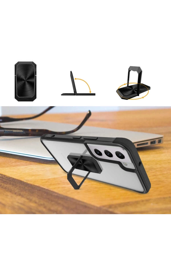 Galaxy S22 Plus Kılıf Zore V-Bax Kapak