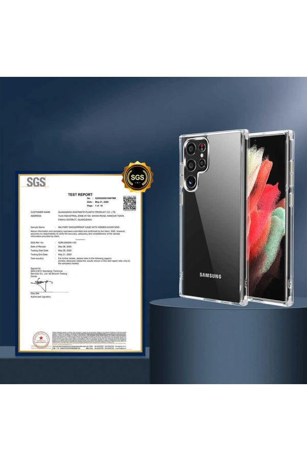 Galaxy S22 Ultra Kılıf Zore Forst Kapak