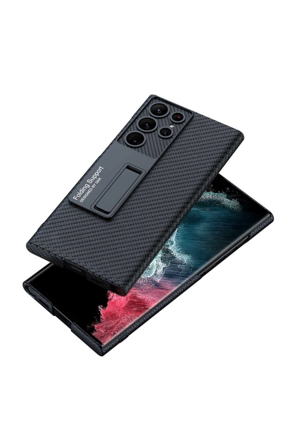 Galaxy S22 Ultra Kılıf Zore Kıpta Standlı Kapak
