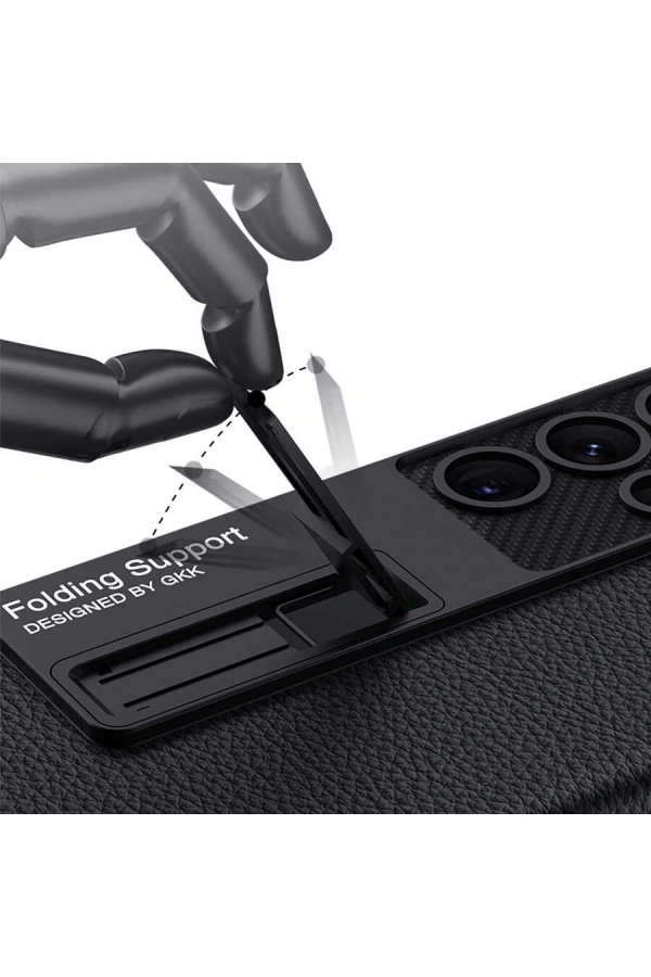 Galaxy S22 Ultra Kılıf Zore Kıpta Standlı Kapak