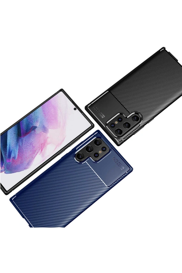 Galaxy S22 Ultra Kılıf Zore Negro Silikon Kapak