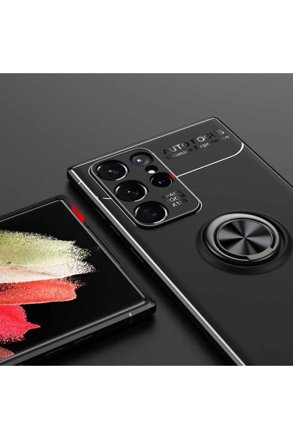 Galaxy S22 Ultra Kılıf Zore Ravel Silikon Kapak