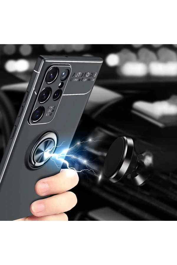 Galaxy S22 Ultra Kılıf Zore Ravel Silikon Kapak
