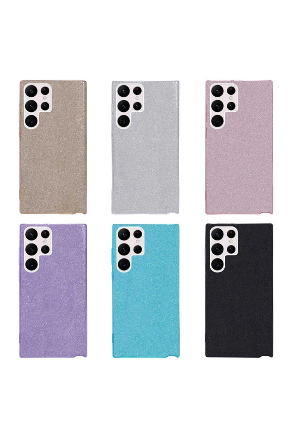 Galaxy S22 Ultra Kılıf Zore Shining Silikon