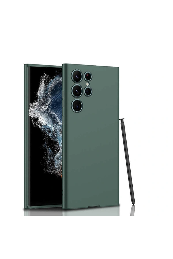 Galaxy S22 Ultra Kılıf Zore Silikon Kıpta Kapak