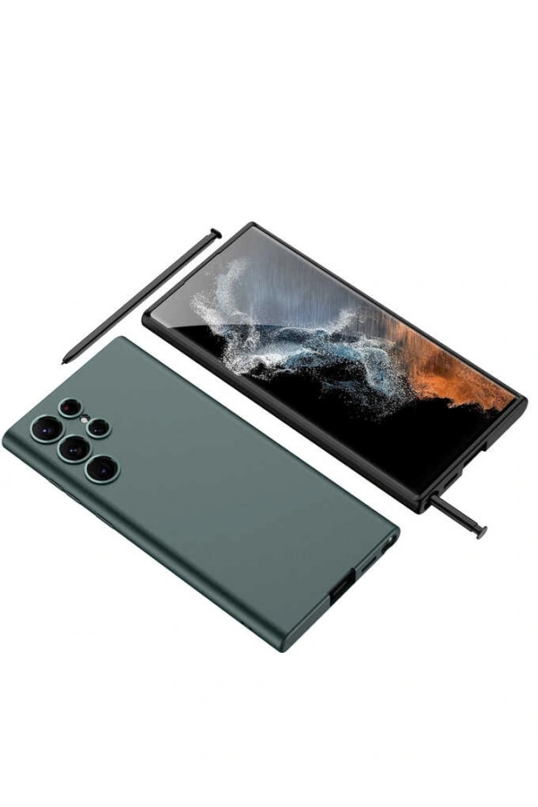 Galaxy S22 Ultra Kılıf Zore Silikon Kıpta Kapak