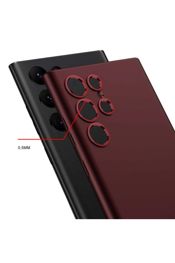 Galaxy S22 Ultra Kılıf Zore Silikon Kıpta Kapak