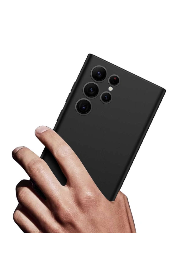 Galaxy S22 Ultra Kılıf Zore Silikon Kıpta Kapak