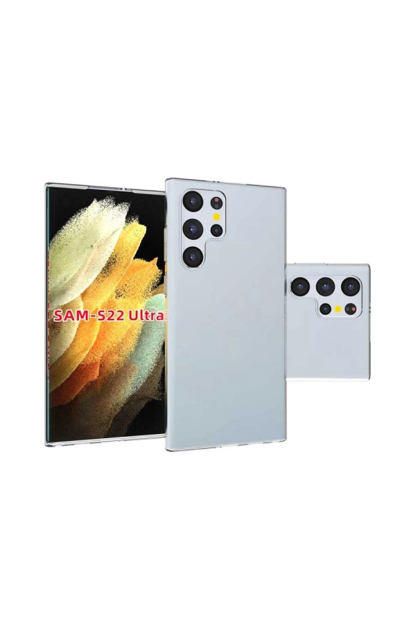 Galaxy S22 Ultra Kılıf Zore Süper Silikon Kapak