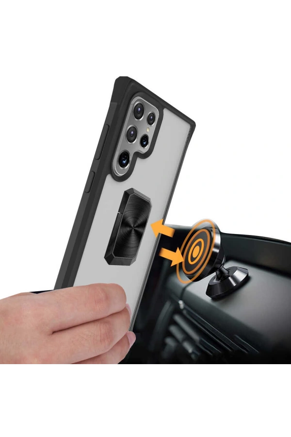 Galaxy S22 Ultra Kılıf Zore V-Bax Kapak