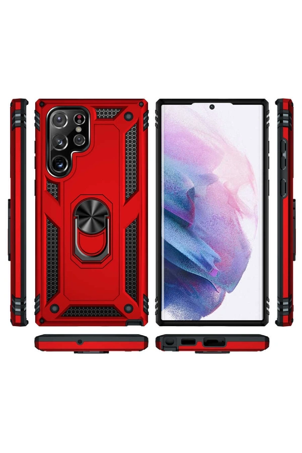 Galaxy S22 Ultra Kılıf Zore Vega Kapak