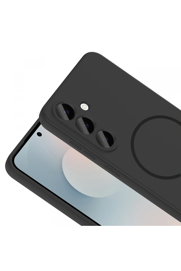 Galaxy S23 FE Kılıf M-safe Şarj Özellikli Zore Meta Kapak