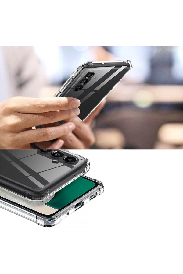 Galaxy S23 FE Kılıf Zore 2mm Anti Shock Silikon