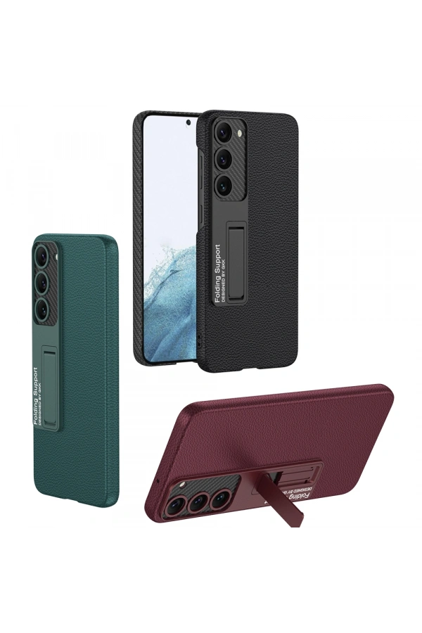 Galaxy S23 Kılıf Zore Kıpta Standlı Kapak