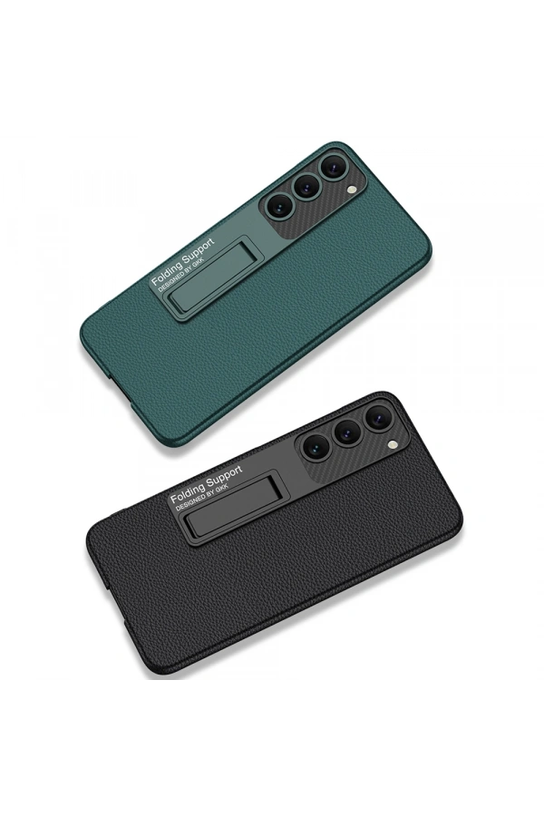 Galaxy S23 Kılıf Zore Kıpta Standlı Kapak