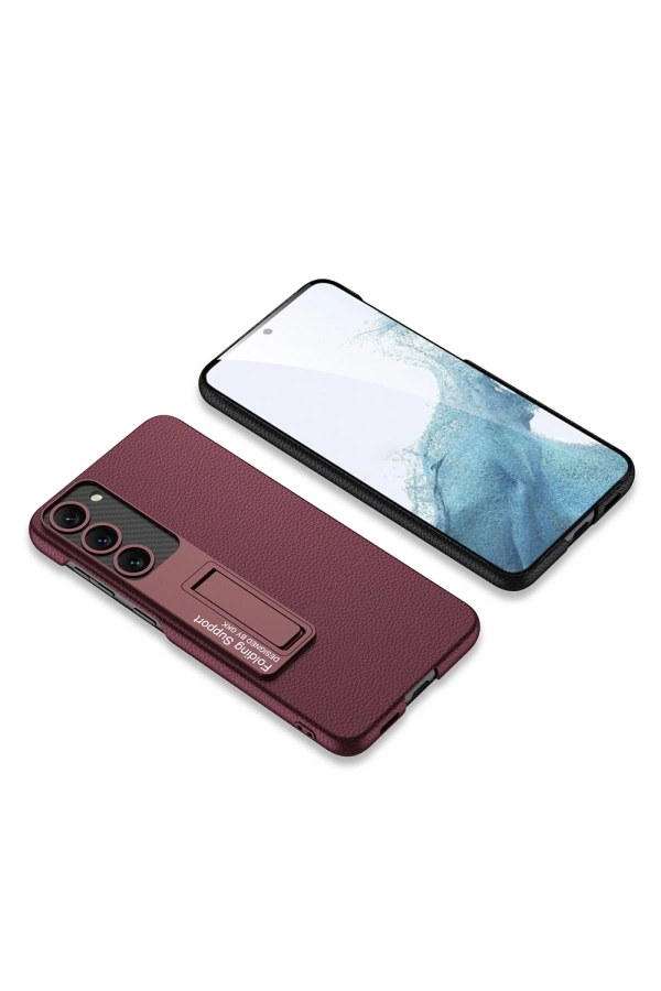 Galaxy S23 Kılıf Zore Kıpta Standlı Kapak